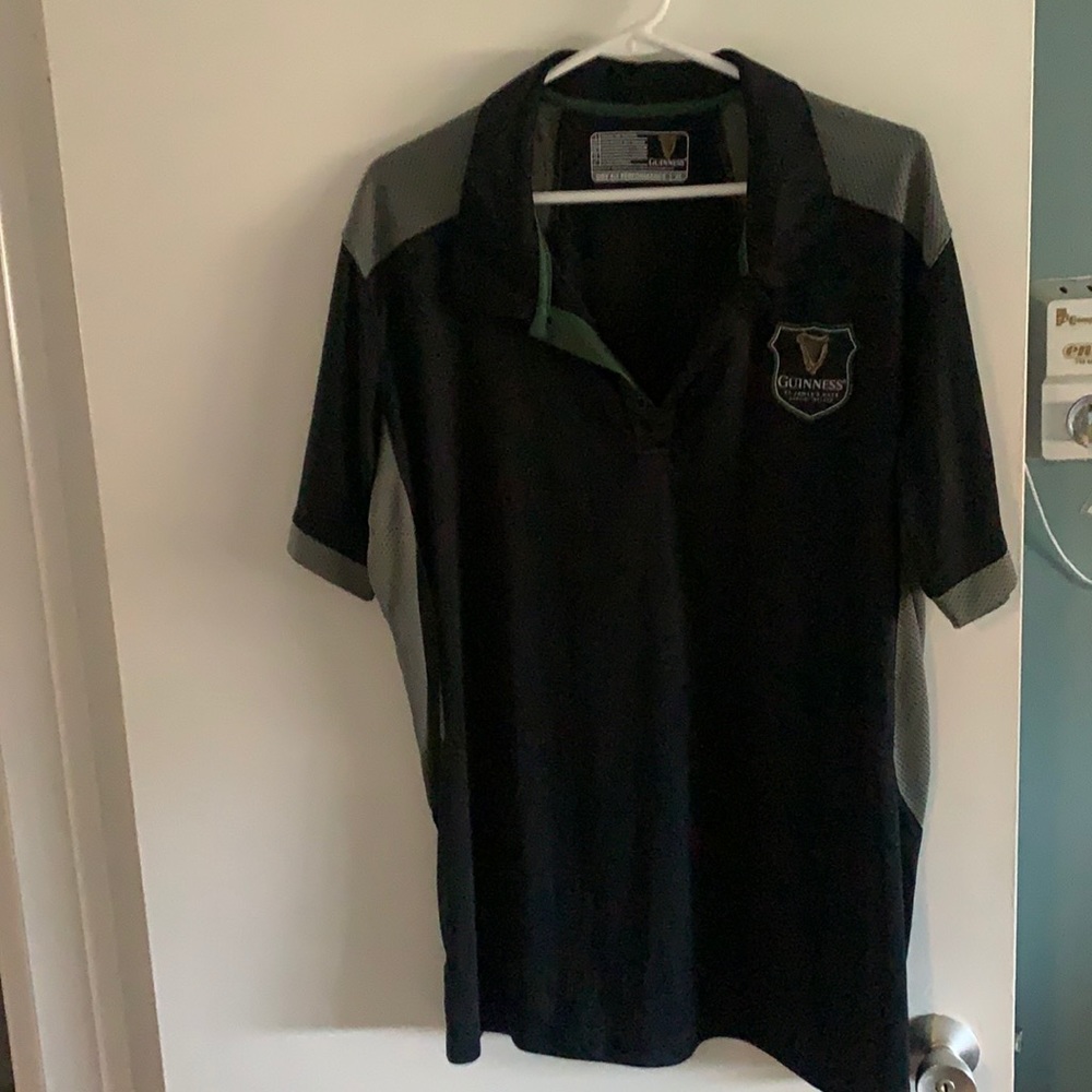 Golf Shirt from the Guinness factory in Ireland